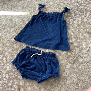 Zara girls 18/24 terry set